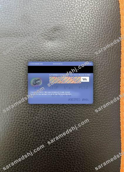 Georgia TBC bank mastercard photolook back